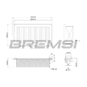 FA0555 BREMSI