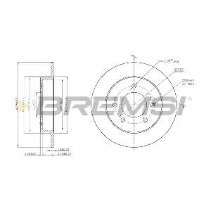 CD7874S BREMSI