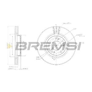 CD7557V BREMSI