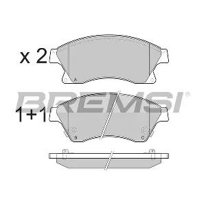 BREMSI BP3404