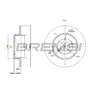 CD7317S BREMSI