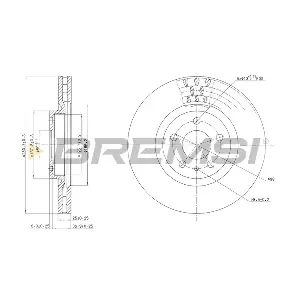 BREMSI CD6474V