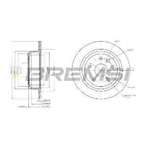 BREMSI CD6441S