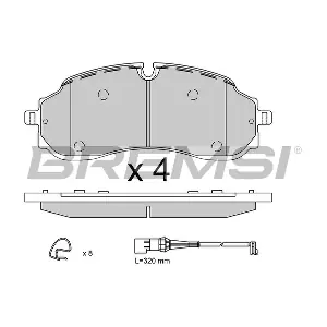 BP3969 BREMSI