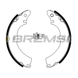 BREMSI GF0828