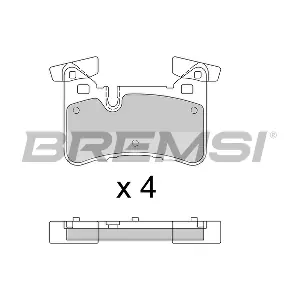 BREMSI BP3773