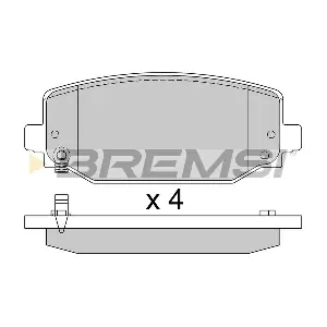 BP3984 BREMSI