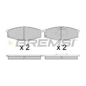 BREMSI BP2235