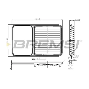 FA1209 BREMSI