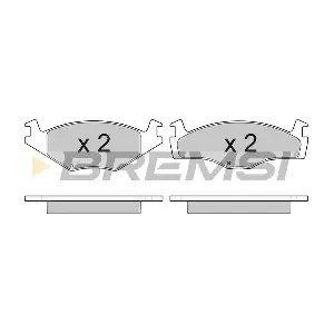 BREMSI BP2645