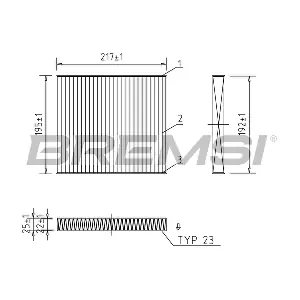BREMSI FC0441C