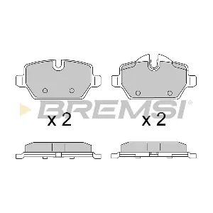 BREMSI BP3616