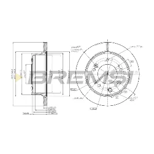 CD8285V BREMSI
