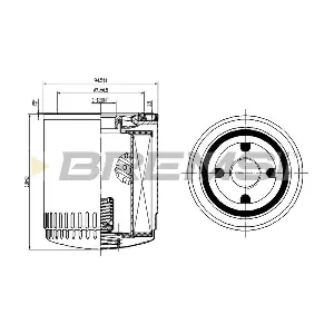 BREMSI FL1775