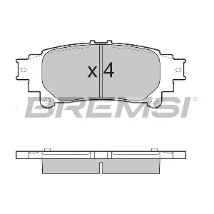 BREMSI BP3482