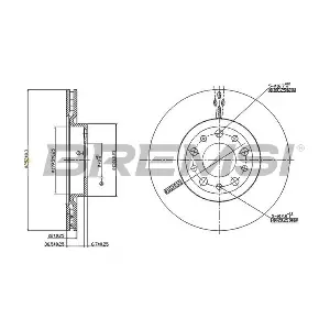 CD7454V BREMSI