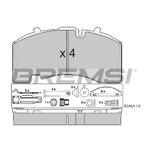 BP7322 BREMSI