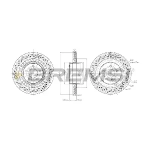 CD8427V BREMSI
