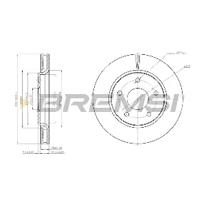 BREMSI CD7807V