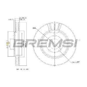 CD7407V BREMSI