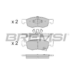 BREMSI BP3646