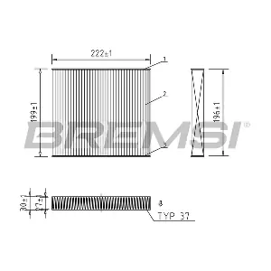 FC1563 BREMSI