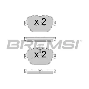 BREMSI BP3770