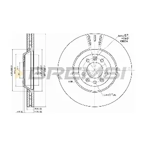 BREMSI CD7274V