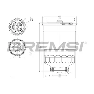 BREMSI FE0799