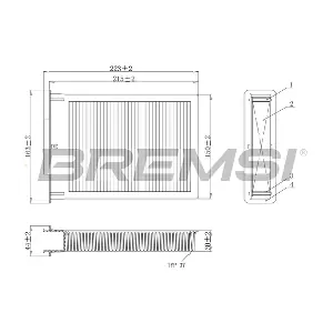 BREMSI FC0077