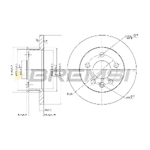 BREMSI CD6426S