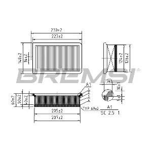 FA0548 BREMSI