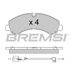 BP3747 BREMSI