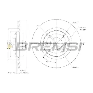BREMSI CD7000S