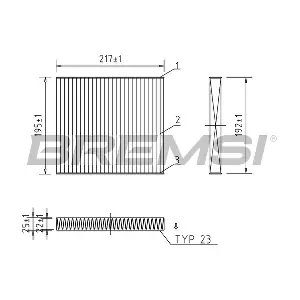 BREMSI FC0441A