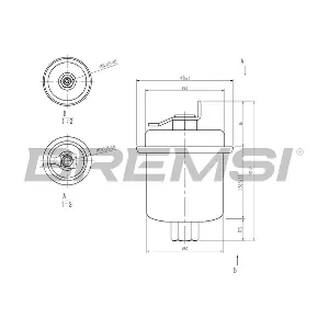 BREMSI FE1516