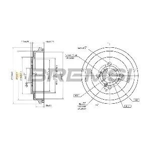 CR5863 BREMSI