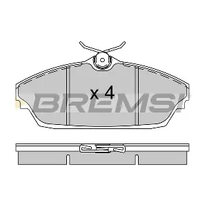 BREMSI BP3505