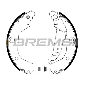 BREMSI GF0636