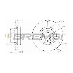 BREMSI CD7904V