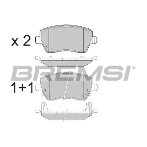 BREMSI BP3495