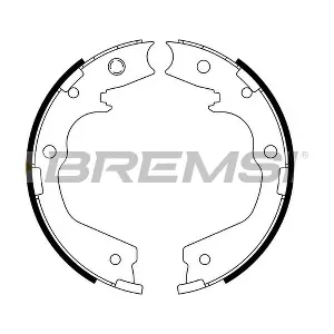 BREMSI GF0757