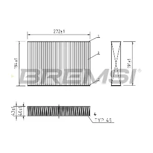 FC2588 BREMSI