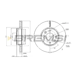 BREMSI CD7978V