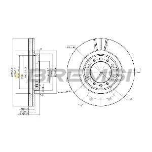 CD7109V BREMSI