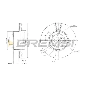 CD6613V BREMSI