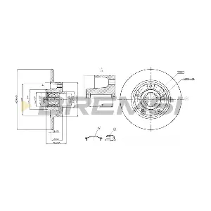 CD7732S BREMSI