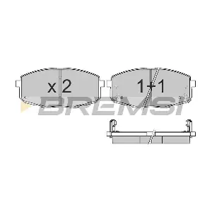 BREMSI BP3147