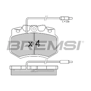 BREMSI BP2276-1
