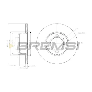 BREMSI CD6001S